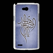 Coque LG L80 Islam B Bleu