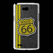 Coque LG L80 route 66 goudron