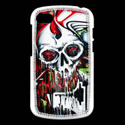 Coque Blackberry Q10 Tête de mort Graffiti couleur