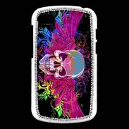 Coque Blackberry Q10 Tête de mort design et colorée