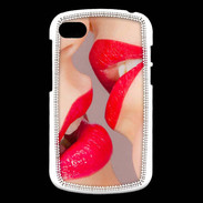 Coque Blackberry Q10 Bouche sexy Lesbienne et rouge à lèvres gloss