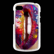 Coque Blackberry Q10 Lèvres multicouleurs