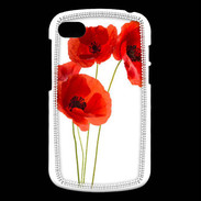 Coque Blackberry Q10 Coquelicots en peinture 150
