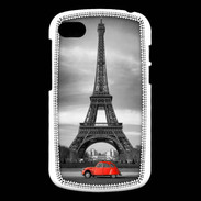 Coque Blackberry Q10 Vintage Tour Eiffel et 2 cv