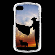 Coque Blackberry Q10 Silhouette d'un toréador
