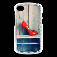 Coque Blackberry Q10 Escarpin rouge