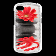 Coque Blackberry Q10 Fleurs et galet