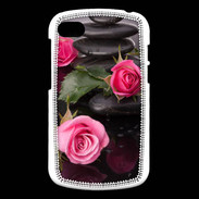 Coque Blackberry Q10 Rose et Galet Zen