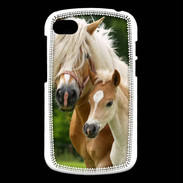 Coque Blackberry Q10 Cheval et poulain