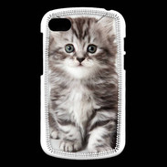 Coque Blackberry Q10 Chaton gris 