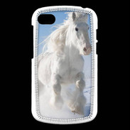 Coque Blackberry Q10 Cheval blanc dans la neige 2