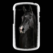 Coque Blackberry Q10 Cheval noir