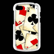 Coque Blackberry Q10 Carte de poker vintage 50