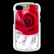 Coque Blackberry Q10 La musique en rose