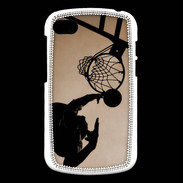 Coque Blackberry Q10 Basket en noir et blanc