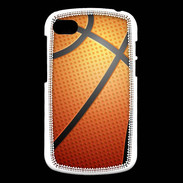Coque Blackberry Q10 Effet Ballon de basket orange et noir