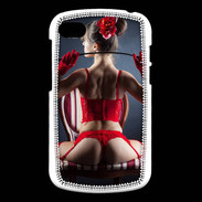 Coque Blackberry Q10 Fille sexy sous vêtements rouges