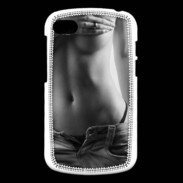 Coque Blackberry Q10 Charme en noir et blanc 5
