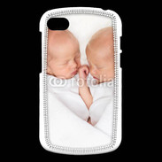 Coque Blackberry Q10 Duo de bébés qui dorment 2