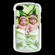 Coque Blackberry Q10 Jumeaux coeur