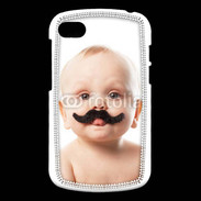 Coque Blackberry Q10 Bébé avec moustache