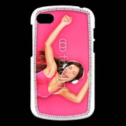 Coque Blackberry Q10 Femme asiatique glamour qui danse