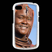 Coque Blackberry Q10 Femme tribu afrique