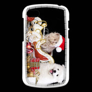 Coque Blackberry Q10 Chaton et Chiot Noël