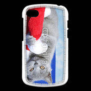 Coque Blackberry Q10 Chat Noël 6