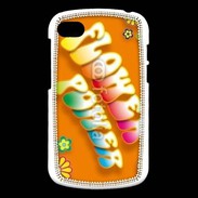 Coque Blackberry Q10 Flower power 4
