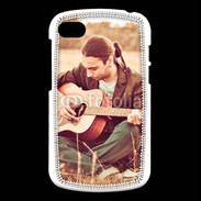 Coque Blackberry Q10 Guitariste peace and love 1