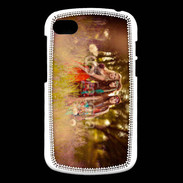 Coque Blackberry Q10 Groupe de hippie dans les champs