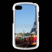 Coque Blackberry Q10 Tour Eiffel vue des bords de Seine