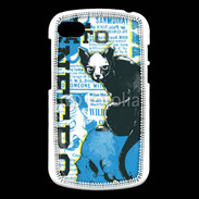 Coque Blackberry Q10 Tête de Mort Chat noir