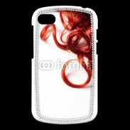 Coque Blackberry Q10 Coiffure Cheveux bouclés rouges