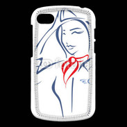 Coque Blackberry Q10 Hôtesse de l'air 4