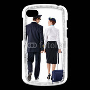 Coque Blackberry Q10 Commandant de bord et hôtesse de l'air