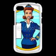 Coque Blackberry Q10 Hôtesse de l'air 5