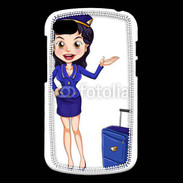 Coque Blackberry Q10 Hôtesse de l'air 7