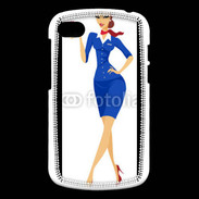 Coque Blackberry Q10 Hôtesse de l'air 9