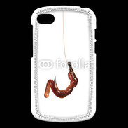 Coque Blackberry Q10 Hameçon avec appât pêcheur