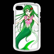 Coque Blackberry Q10 Fille manga verte