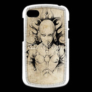 Coque Blackberry Q10 Guerrière en dessin 12
