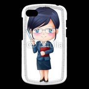 Coque Blackberry Q10 Cute cartoon illustration of a teacher