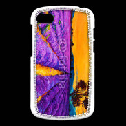 Coque Blackberry Q10 Peinture de champs de lavande 