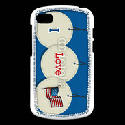 Coque Blackberry Q10 I love USA 5