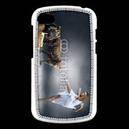 Coque Blackberry Q10 Danseuse avec tigre
