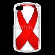 Coque Blackberry Q10 Ruban contre le sida