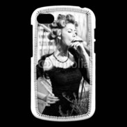 Coque Blackberry Q10 Aristocrate en noir et blanc