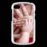 Coque Blackberry Q10 Famille main dans la main